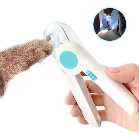 Cat Nail Clipper with Safety Guard, Pet Nail Clipper with Light, led Nail Clippers for Small Dogs