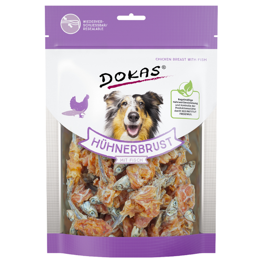 Dokas Chicken Breast with Fish - 2 x 220g