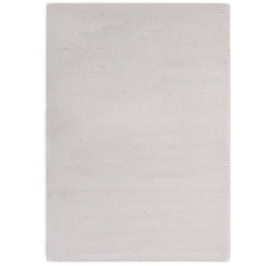 Rug 160x230 cm Faux Rabbit Fur Grey VDTD25395 - Topdeal