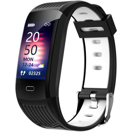 Superseller - Sport Intelligent Bracelet No Border Cambered High Definition Large Screen IP68 Waterproof Heart Rate Sleeping Monitor Multifunctional