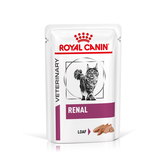 Royal Canin Veterinary Cat - Renal Loaf - Saver Pack: 48 x 85g