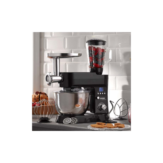 Cooks Professional Multi-function 1200W Stand Mixers Black