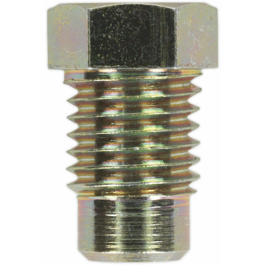 25 pack - M10 x 1.25mm Brake Pipe Nut - Long Male Fitting - Suits 3/16 Inch Pipe
