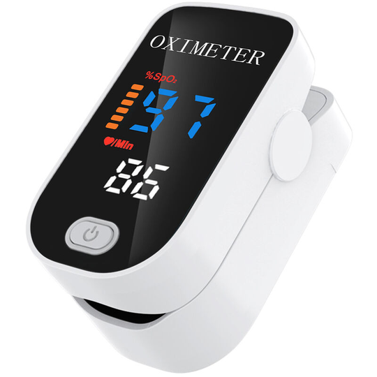 Fingertip Pulse Oximeter Mini SpO2 Monitor Oxygen Saturation Monitor Pulse Rate Measuring Gauge Device 5s Rapid Reading,Black - Black