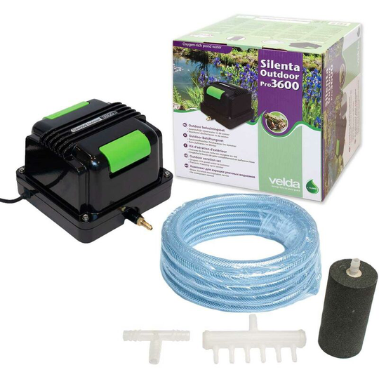 Velda - Silenta Pro 3600 Pond and Aquarium Air Pump
