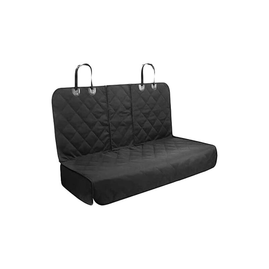 Sun Flowergb - Black Car Back Seat Cover for Dogs, Pets, Children, Taxi Passengers - Protects from Scratches, Waterproof - Universal Size...