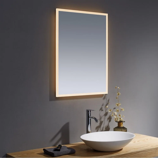Kartell Clearlook Avening 600 x 800mm Rectangular LED Mirror