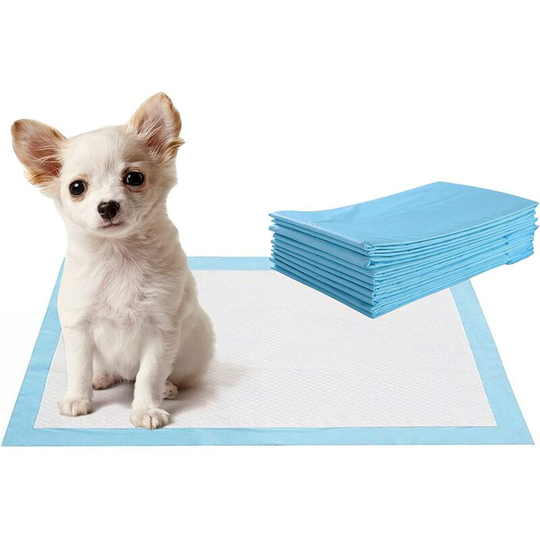 Costway - Puppy Training Pads,Super Absorbent & Leakproof Dog Cat Pee Pad with 5-Layer Design, Disposable Pet Floor Toilet Mats (42*60CM 300 Pack)