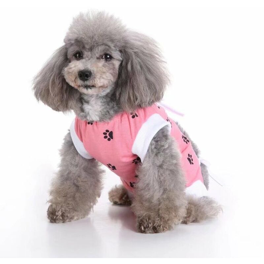 Pet Clothing, Dog Clothes, Sterilization Clothing, Dog Rehabl Clothing, Pet Injury Protective Clothing, Pet Supplies (Rose s)