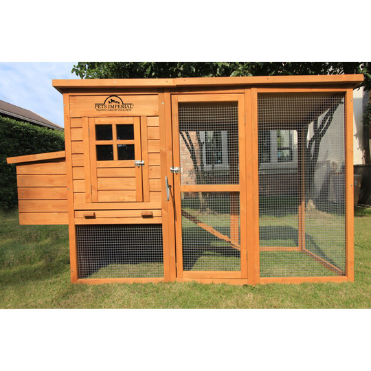 Pets Imperial Monmouth Large Chicken Coop Hen Ark House Poultry Run Nest Box Rabbit Hutch Suitable For Up To 4 Birds
