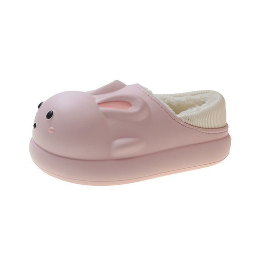 Kids Slippers Girls Plush Slippers Girls Slippers Boys Slippers Winter Non-Slip Baby Shoes Female Male, International Size 230-235