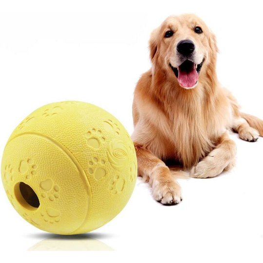 Soekavia - Dog Toy Ball Interactive Dog Toy Ball Cleans Teeth Chew Toy Rubber Suitable For Small Medium Large Dogs