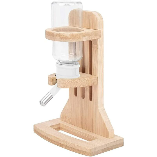 Hamster Bottle Dispenser 120ml No Plastic Drip Hanging Rabbit Water Bottle Automatic Pet Water Dispe