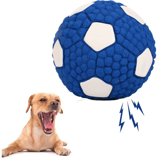 Latex Pet Toy Ball Sports Ball Dog Molar Teeth Cleaning Teeth Probe Toy (s)