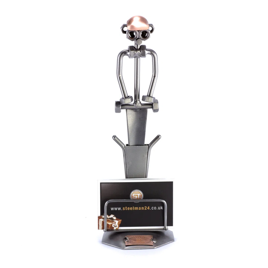 Letter Opener Screw Man Place Card Holder