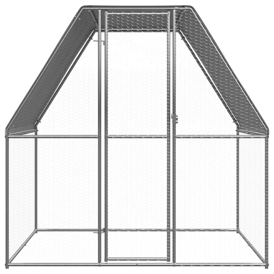 Caenada Walk In Chicken Coop with Wire Mesh