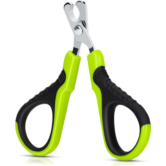Perle Rare - Professional Cat Claw Clippers, Nail Clippers for Puppy Rabbit Bird and Small Animals, Stainless Steel Curved Nail Scissors, Portable