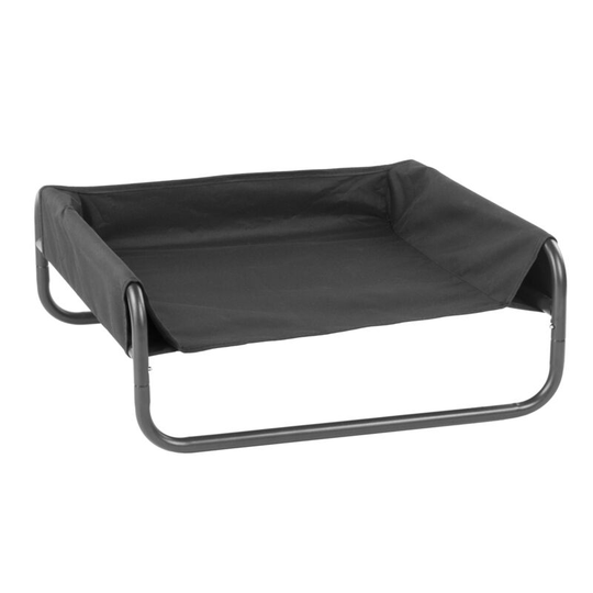 KCT Small Portable Raised Pet Dog Bed with Sides