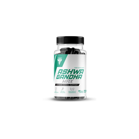 Trec Nutrition Ashwagandha Max with High Concentration Of Vitanolids 60 Capsules