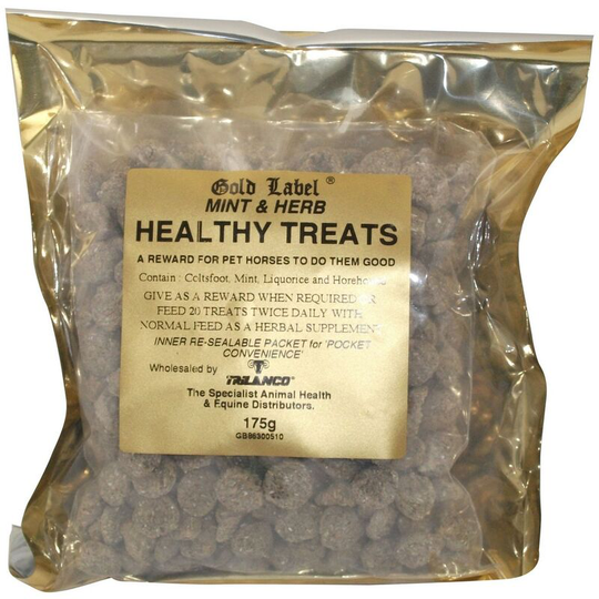Gold Label Herbal Healthy Treats (12 x 175g) (Mint/Herb) - Mint/Herb