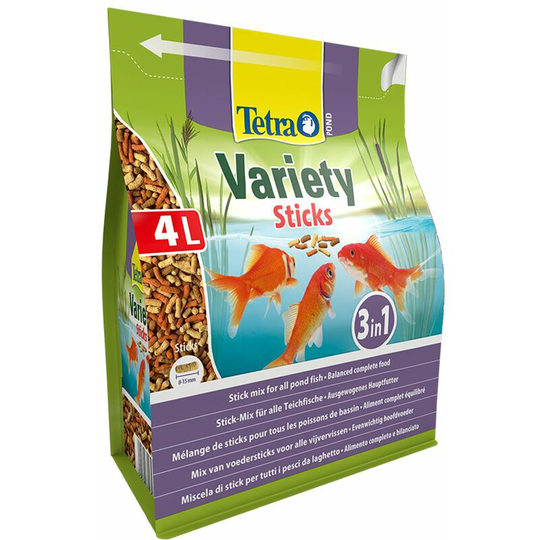Tetra Variety Pond Sticks 4 Litre Bag