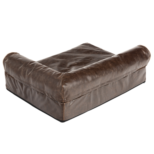 Divan Wellness Dog Sofa - Brown - approx. 110 x 70 x 30cm (L x W x H)