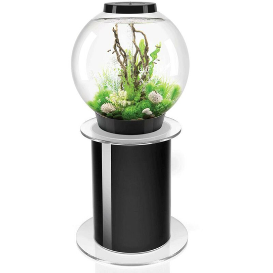 Biorb - Classic 105L Aquarium in Black with mcr led Lighting with Stand