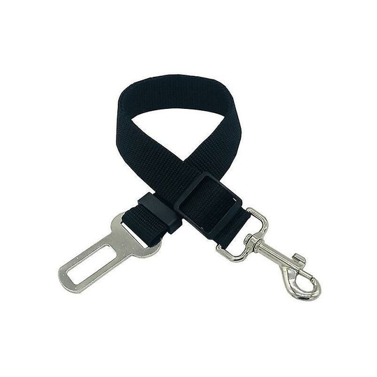 2 Pack] Dog Seat Belt, Adjustable Car Safety Harness for All Breeds of Dogs, Cats and Car Types, Black