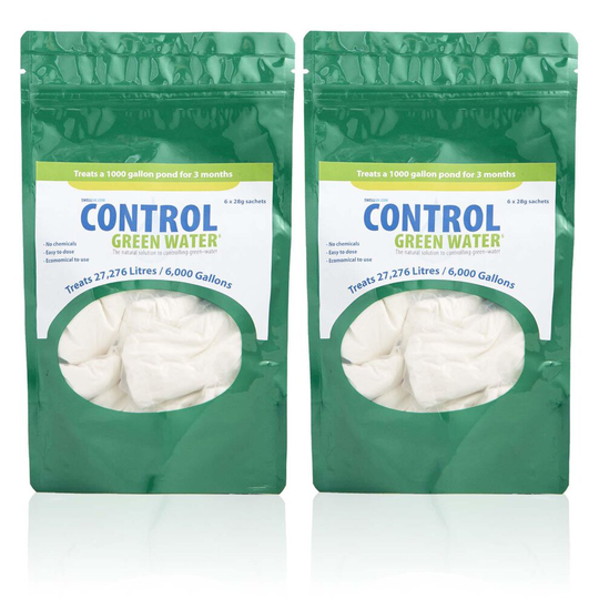 Swell UK Pond Green Water Control Treatment & Pond Cleaner - Pack of 2