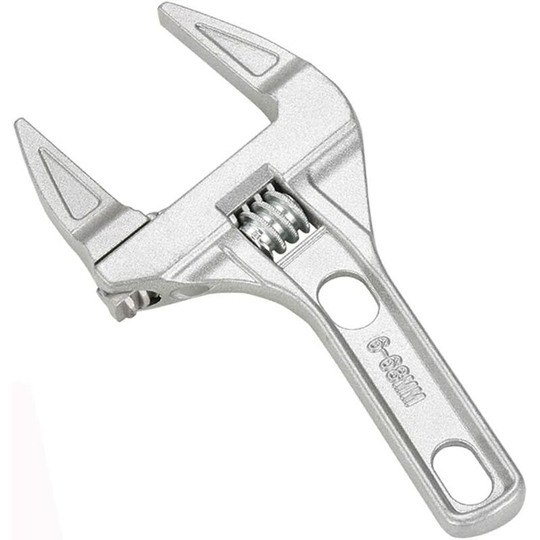 Adjustable Wrench 6-68mm Short Adjustable Wrench Shank Large Openings Ultra Fine and Lightweight and Plumber Tool Wrench