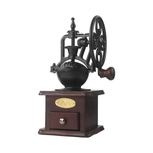 Sun Flowergb - Manual coffee grinder cast iron hand crank coffee grinder with grind settings and plug drawer,Manual grinder ceramic pepper grinder