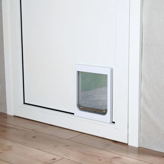 Trixie 2 Way Dog Flap White