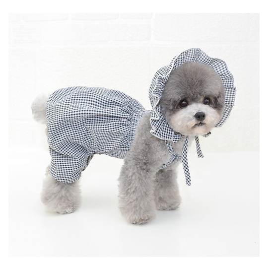 Summer dog clothes, Teddy Bichon Boomerang Maltese clothes thin section anti-dirty pumpkin pants , suitable for puppy girls and boys, soft puppy