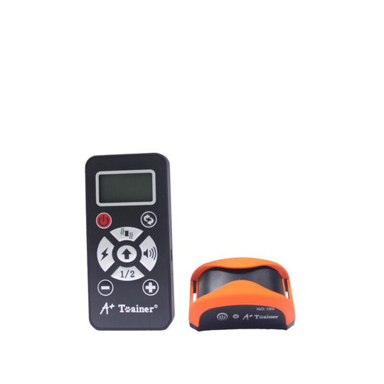 Rechargeable One Dog Training Collar, Anti Bark Collar with Automatic Modes, Electric Collar with Manual Control Range 800 Meters-orange