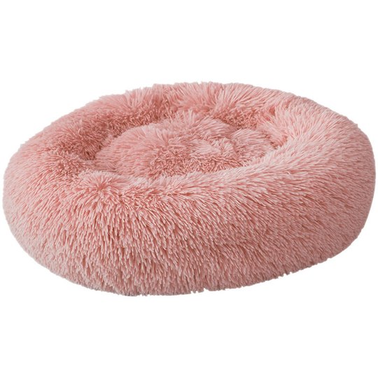 Plush round pet nest GY-01 (pink-diameter 60cm)