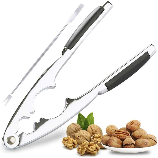 Nutcracker / Nut Opener, Metal Walnut Cracker Stainless Steel