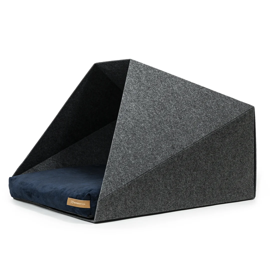 Pocket Hooded Dog Bed