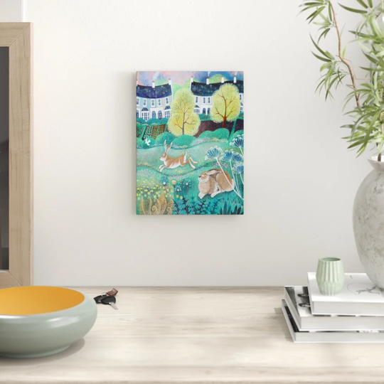 'Rabbits, 2017' Painting