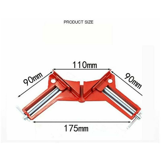 Right Angle Clamp 90 Degree Corner Clamp Photo Frame Holder for Woodworking
