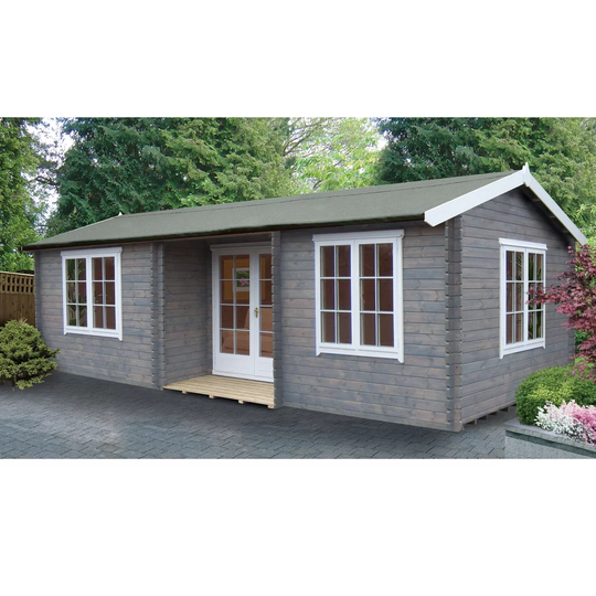 Vinalhaven 26 x 14 Ft Tongue and Groove Log Cabin