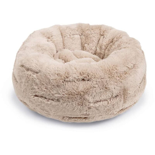 Lounging Dog Basket Xanto Round 50x20 cm Beige Designed By Lotte Beige