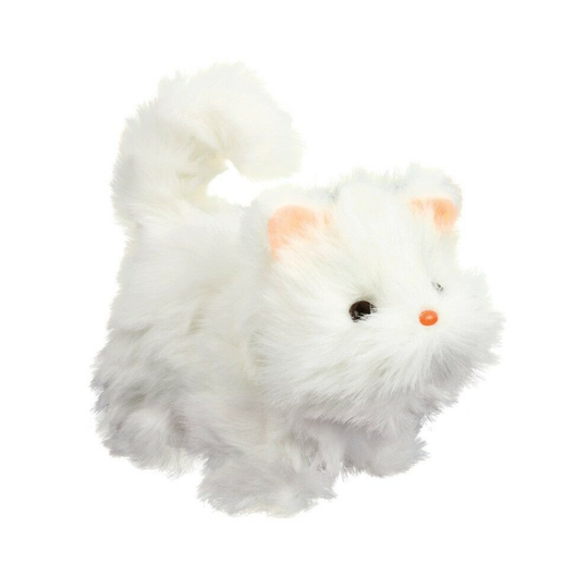 Walking Fluffy Pet Kitten / Cat - Battery Operated Toy