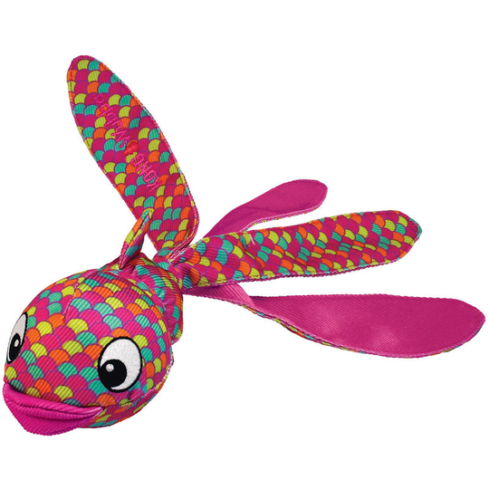 Wubba Finz Flying Fish Dog Toy (One Size) (Pink) - Pink - Kong