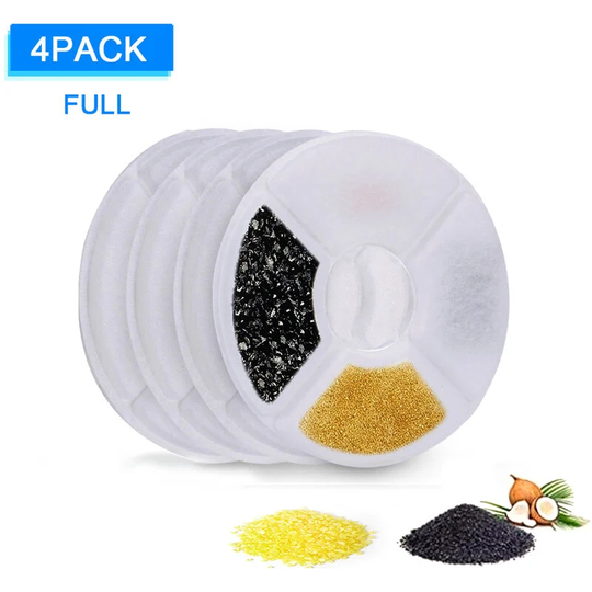 Cat Water Fountain Filters Replacement Filters for Flower Fountain Cat Water Fountain Water Dispenser 4PCS