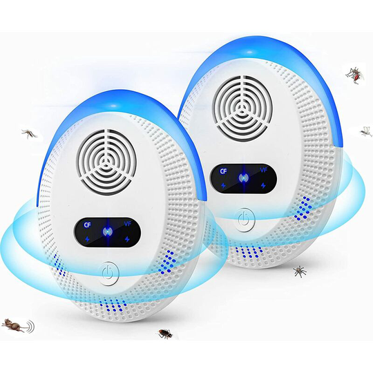 Sun Flowergb - Ultrasonic Mosquito Repellent, Fly Killer, Mosquito Killer Plug, Electric Indoor Insect Repellent Device - Ants, Mice, Rats, Spiders,