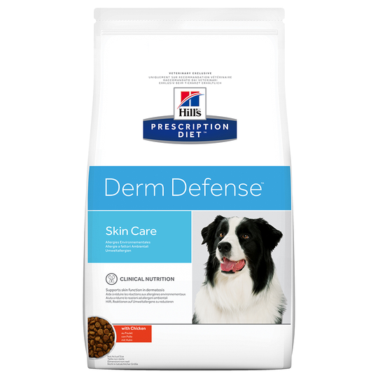 Hill's Prescription Diet Canine Derm Defense Skin Care - Chicken - 12kg