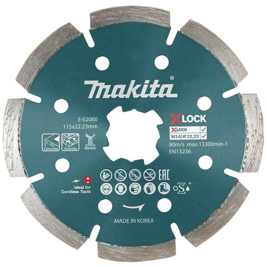 X-Lock 115mm Diamond Wheel - n/a - Makita