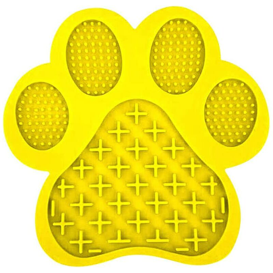 Small Dog Bowl Cat Dog Bowl Anti Choke Dog Bowl Medium Feeder Slow Feeder Pet Bowl Anti Sip Dog Bowl Yellow