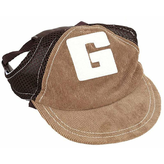 Dog Baseball Cap Letter g Adjustable Pet Summer Caps Sun Hat