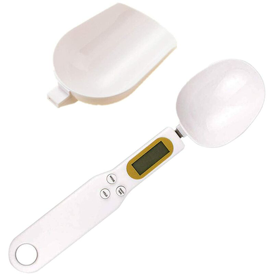 Sun Flowergb - Double Headed Digital Measuring Spoon Detachable and Washable Electronic Kitchen Scale for Baking 500g/0.1g